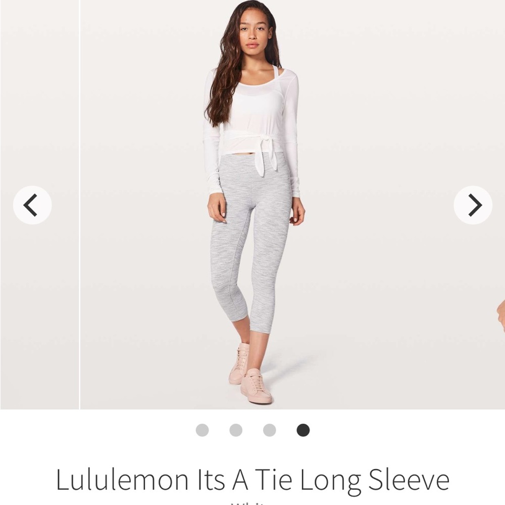 Lululemon It’s A Tie Long Sleeve